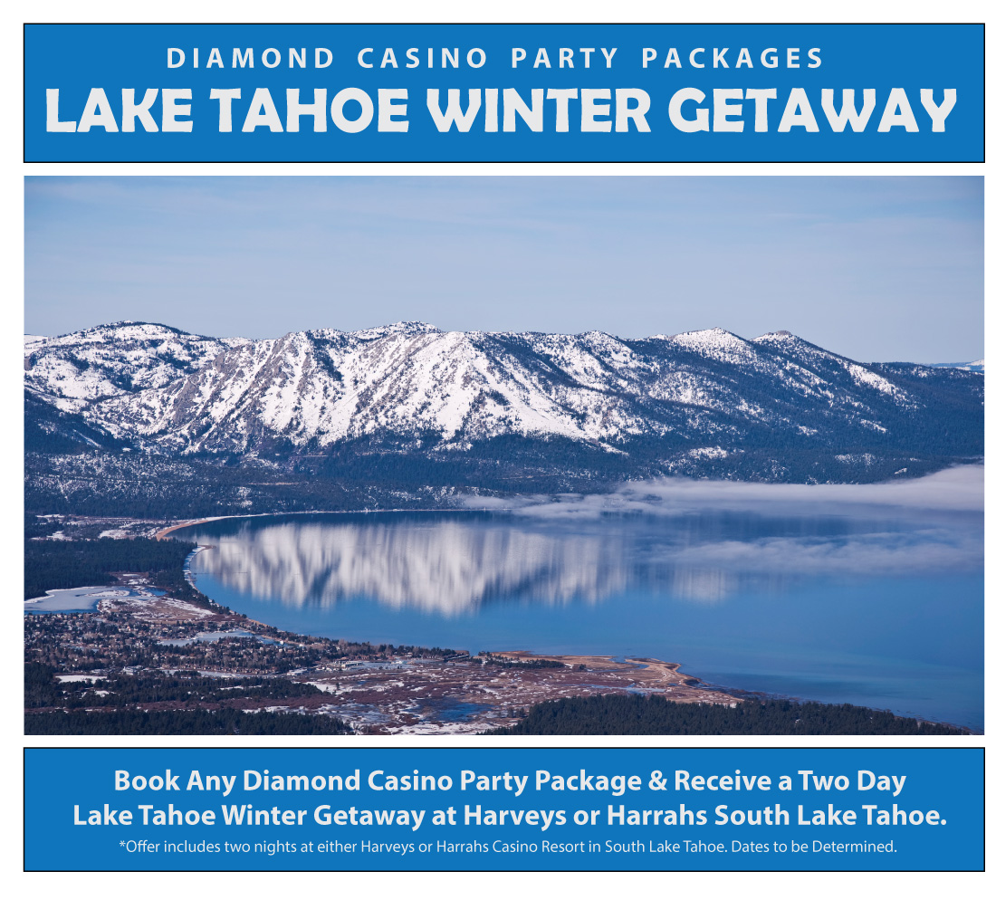 Lake Tahoe Winter Mountains